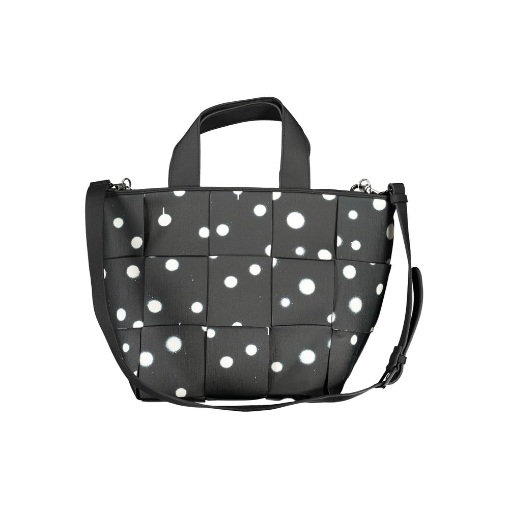 Desigual Black Polyethylene Handbag - Beyzy Store - Desigual