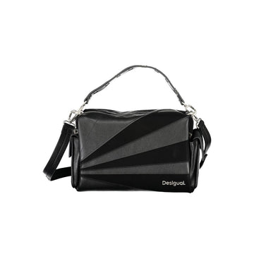 Desigual Black Polyethylene Handbag - Beyzy Store - Desigual