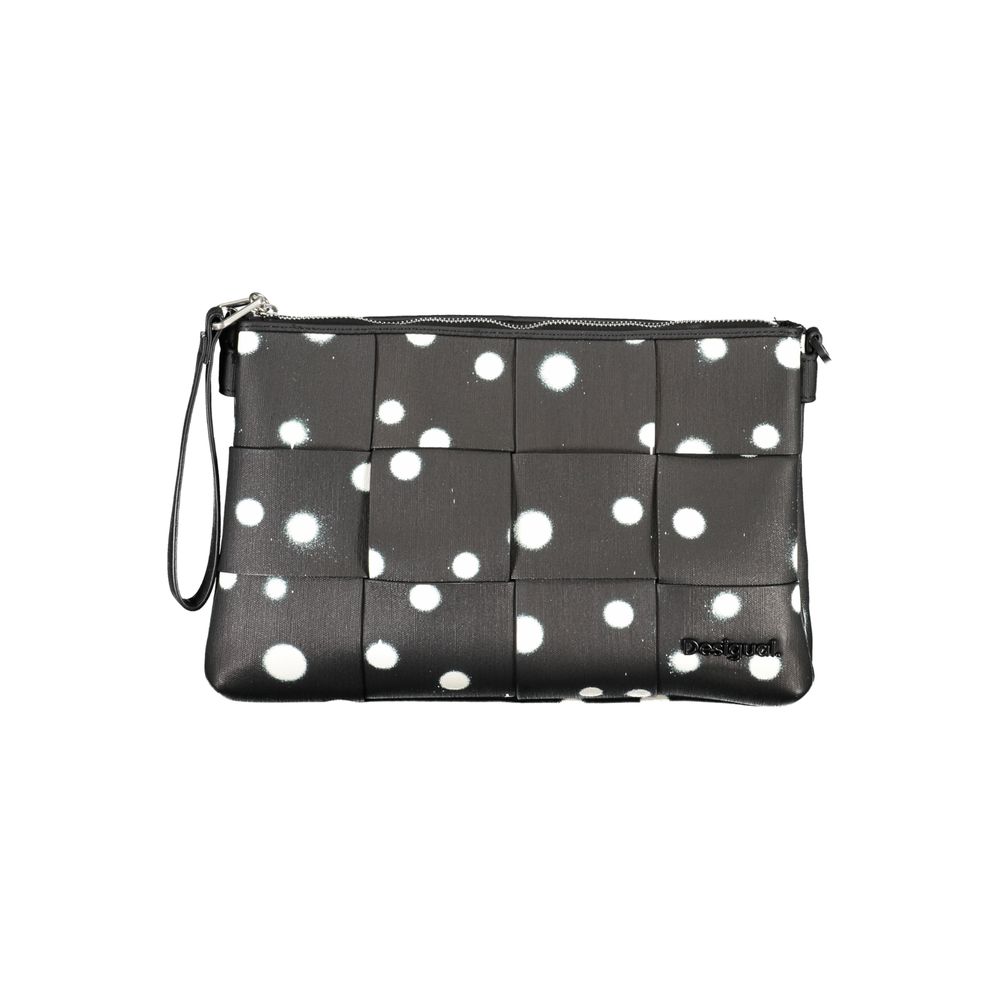 Desigual Black Polyethylene Handbag - Beyzy Store - Desigual