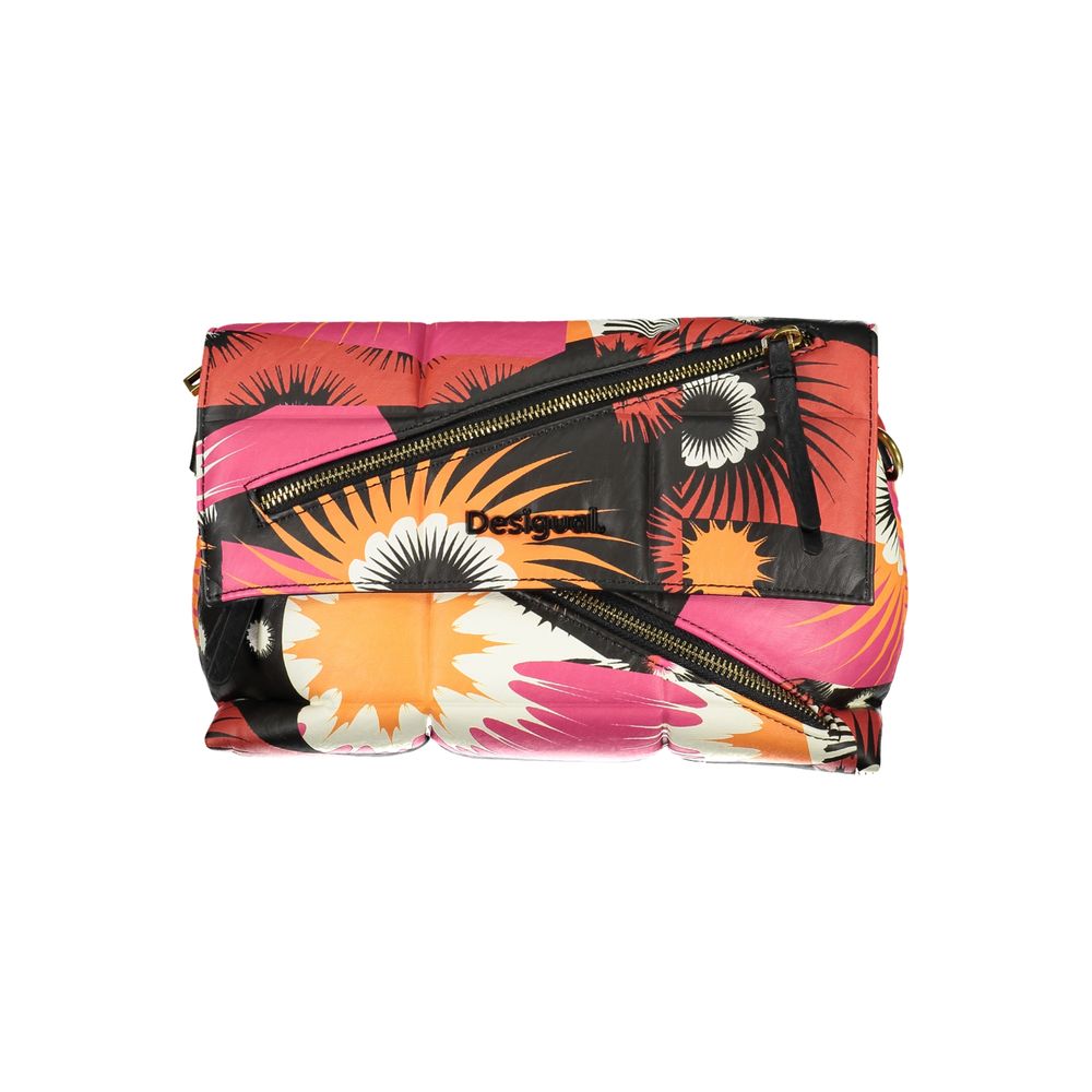 Desigual Black Polyethylene Handbag - Beyzy Store - Desigual
