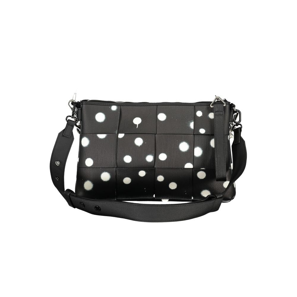 Desigual Black Polyethylene Handbag - Beyzy Store - Desigual