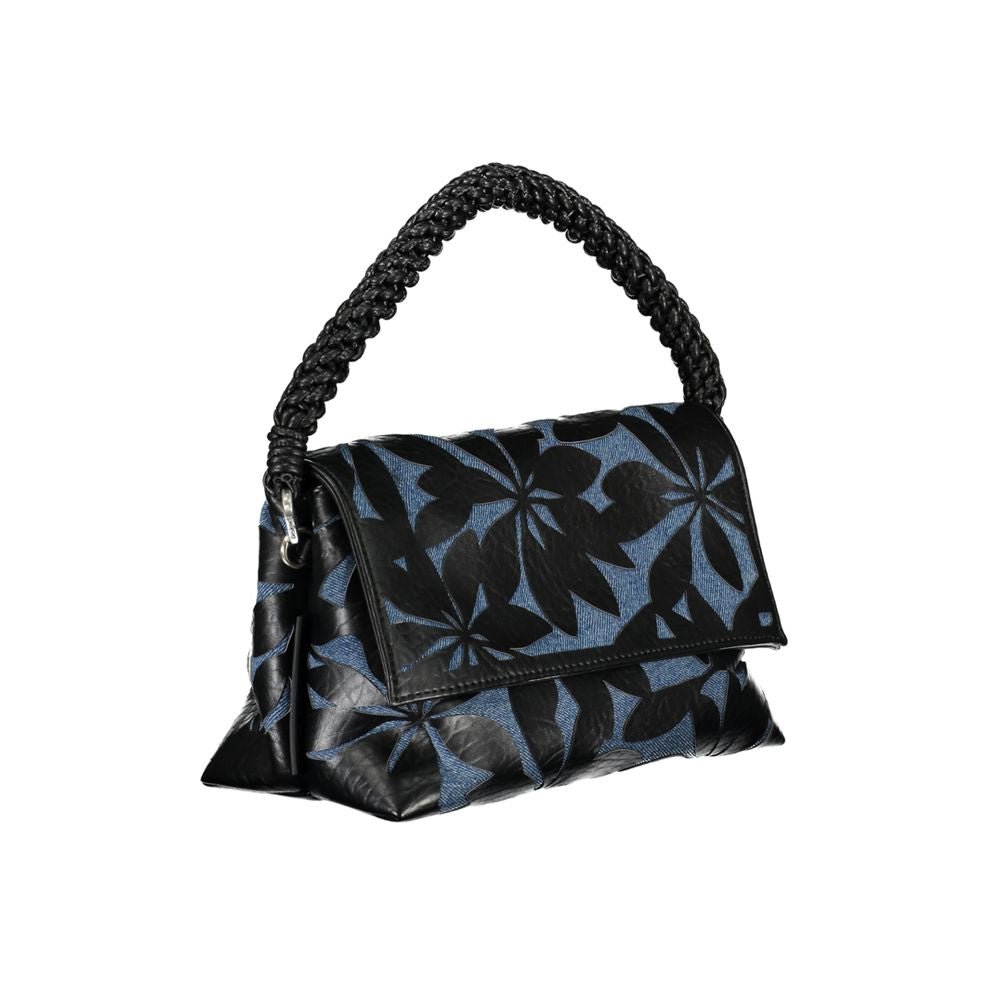 Desigual Black Polyethylene Handbag - Beyzy Store - Desigual