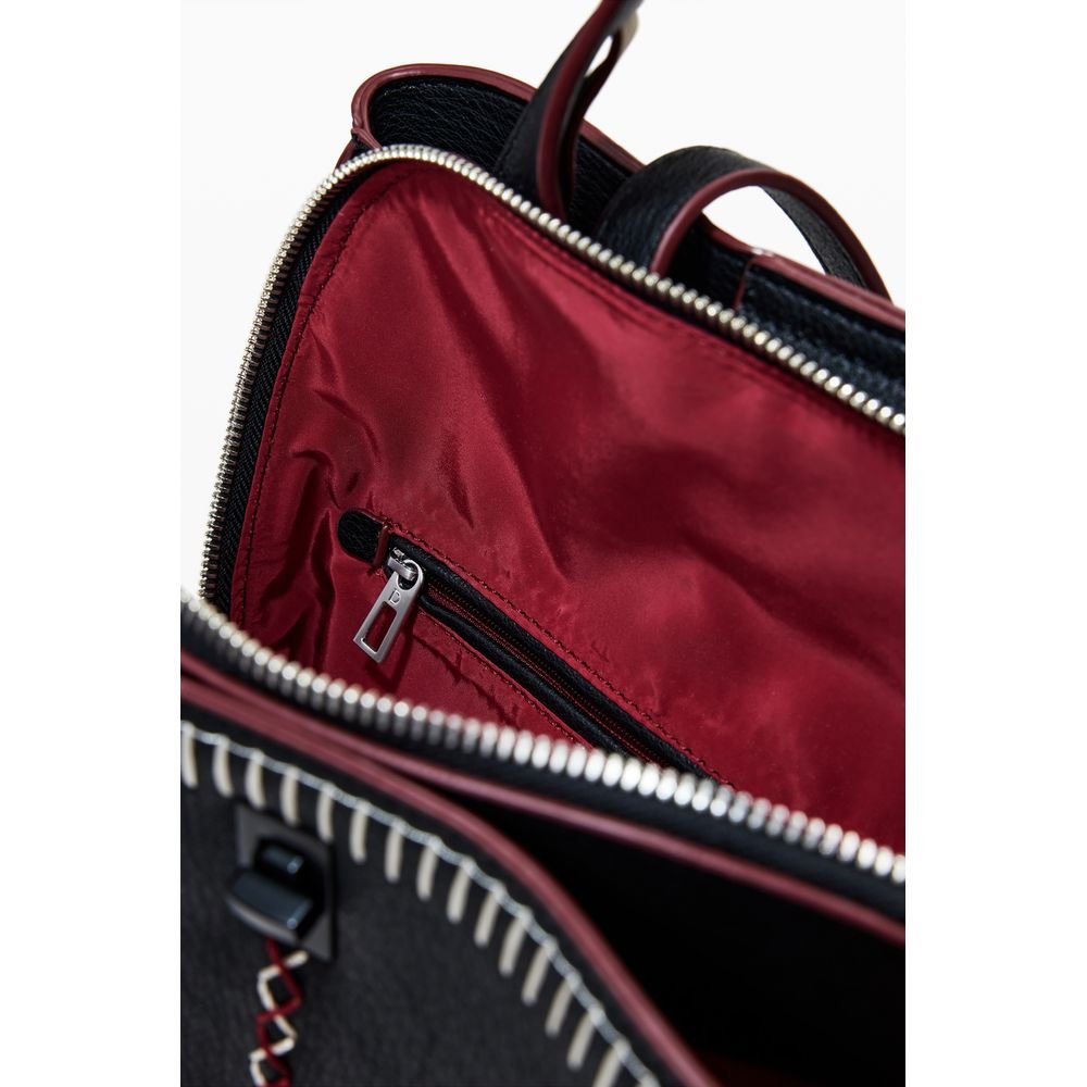 Desigual Black Polyethylene Women Backpack - Beyzy Store - Desigual