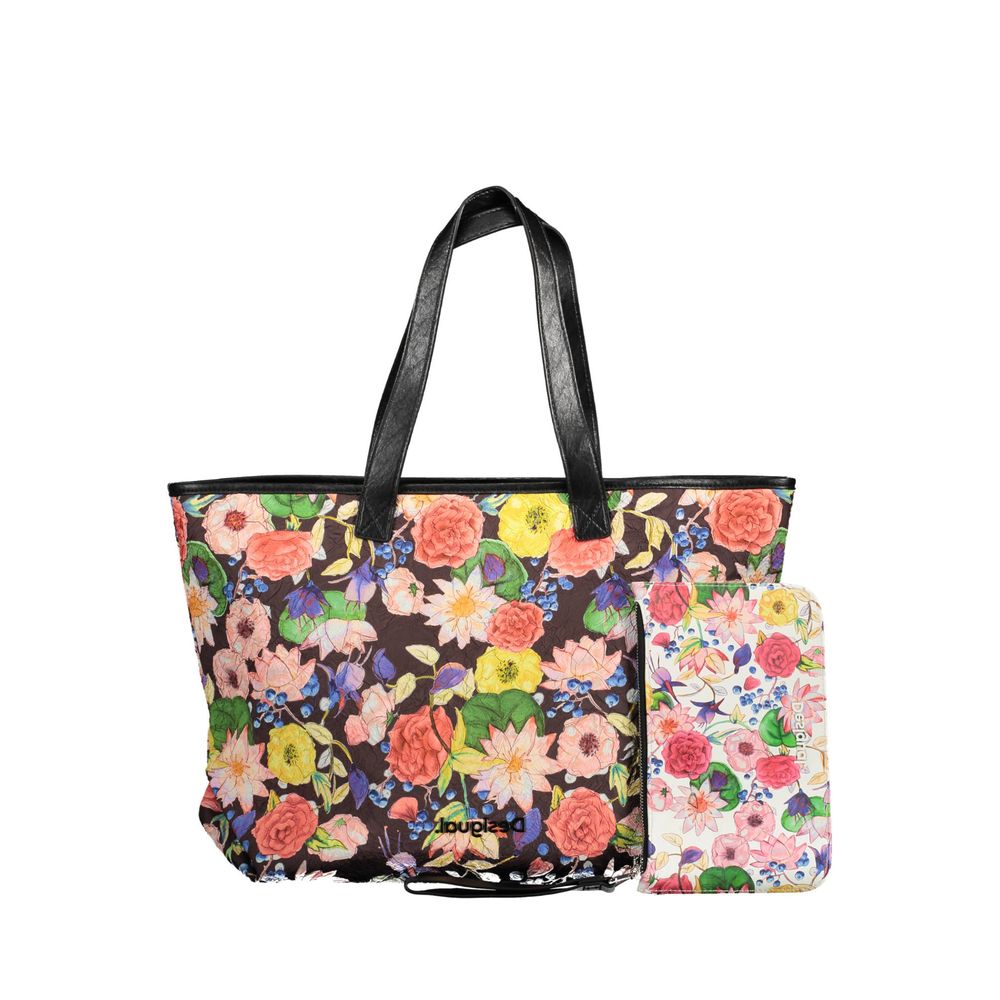 Desigual Black Polyethylene Women Handbag - Beyzy Store - Desigual