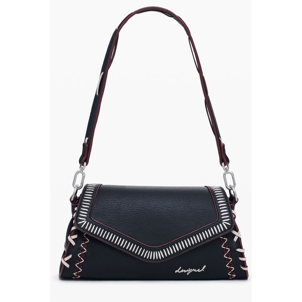 Desigual Black Polyethylene Women Handbag - Beyzy Store - Desigual