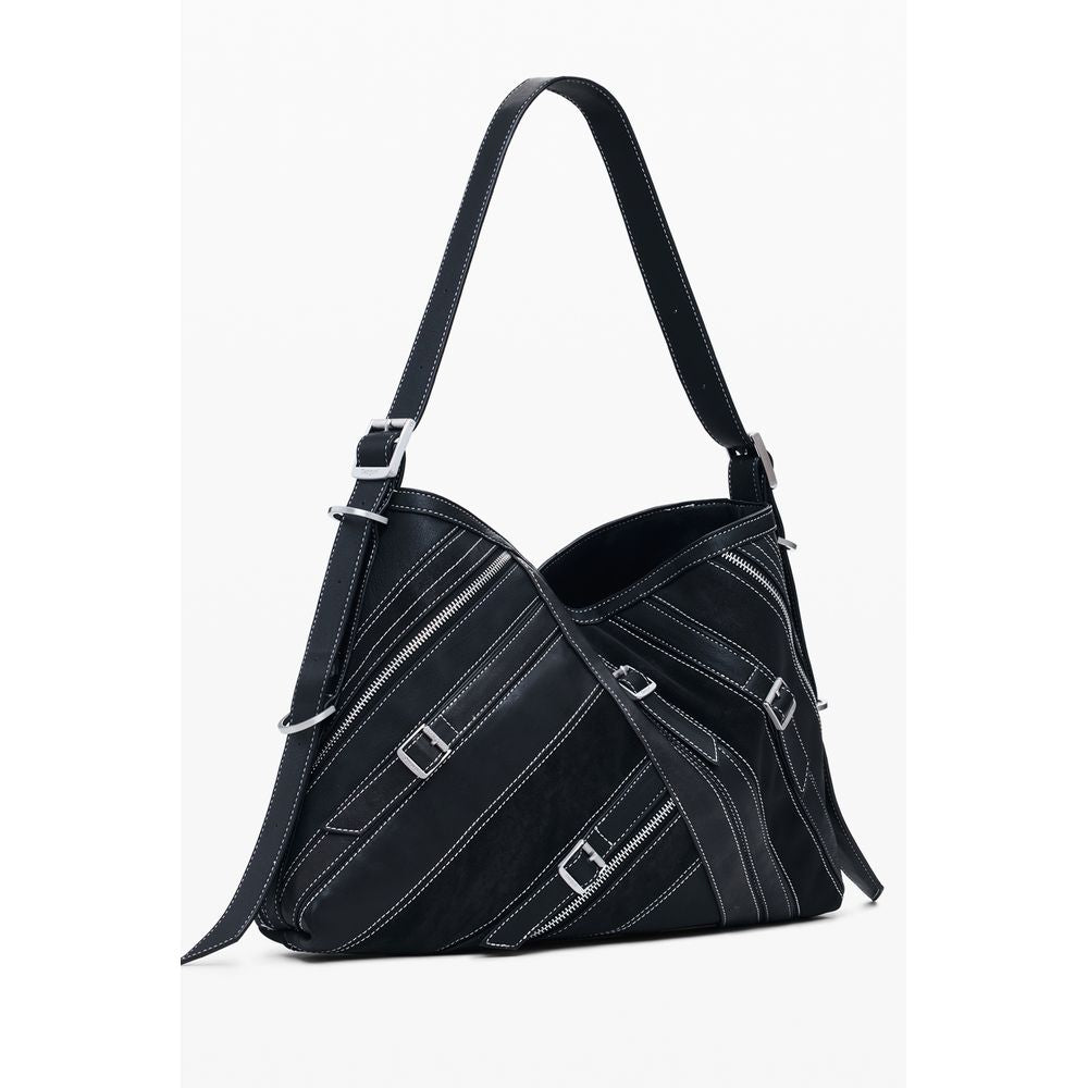 Desigual Black Polyethylene Women Handbag - Beyzy Store - Desigual