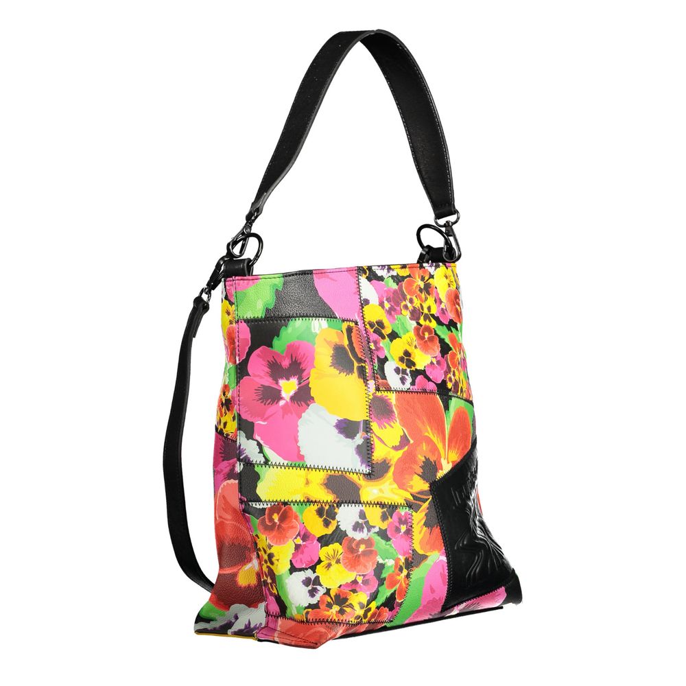 Desigual Black Polyethylene Women Handbag - Beyzy Store - Desigual