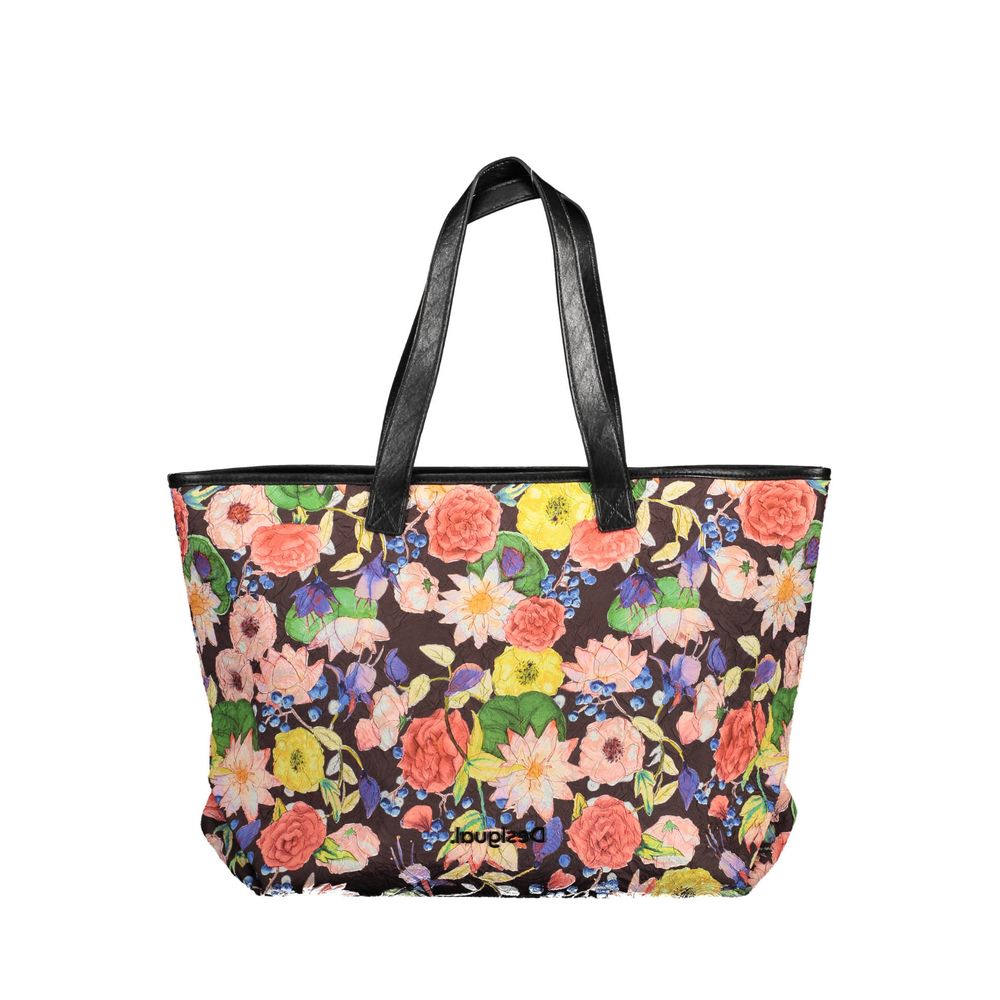 Desigual Black Polyethylene Women Handbag - Beyzy Store - Desigual