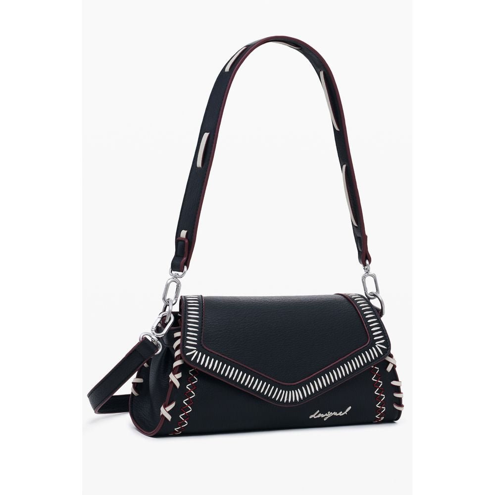 Desigual Black Polyethylene Women Handbag - Beyzy Store - Desigual