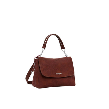 Desigual Brown Polyethylene Handbag - Beyzy Store - Desigual