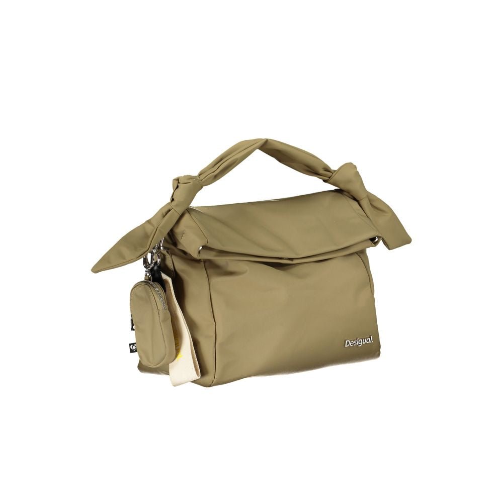 Desigual Green Polyester Handbag - Beyzy Store - Desigual