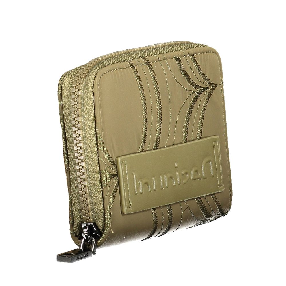 Desigual Green Polyester Women Wallet - Beyzy Store - Desigual