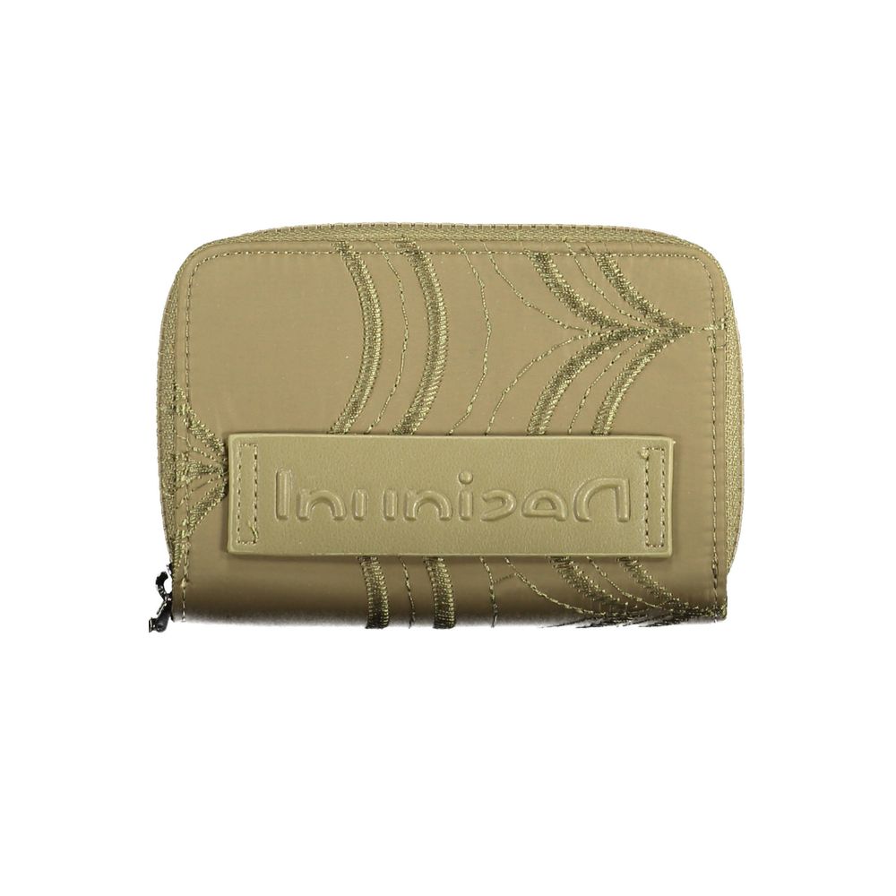 Desigual Green Polyester Women Wallet - Beyzy Store - Desigual