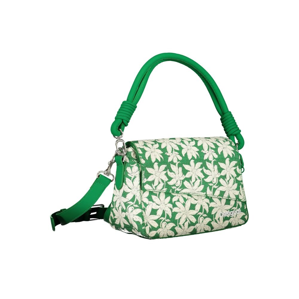 Desigual Green Polyethylene Handbag - Beyzy Store - Desigual
