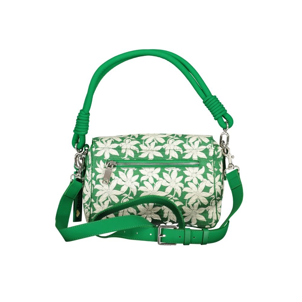 Desigual Green Polyethylene Handbag - Beyzy Store - Desigual