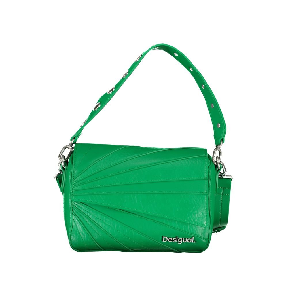 Desigual Green Polyethylene Handbag - Beyzy Store - Desigual