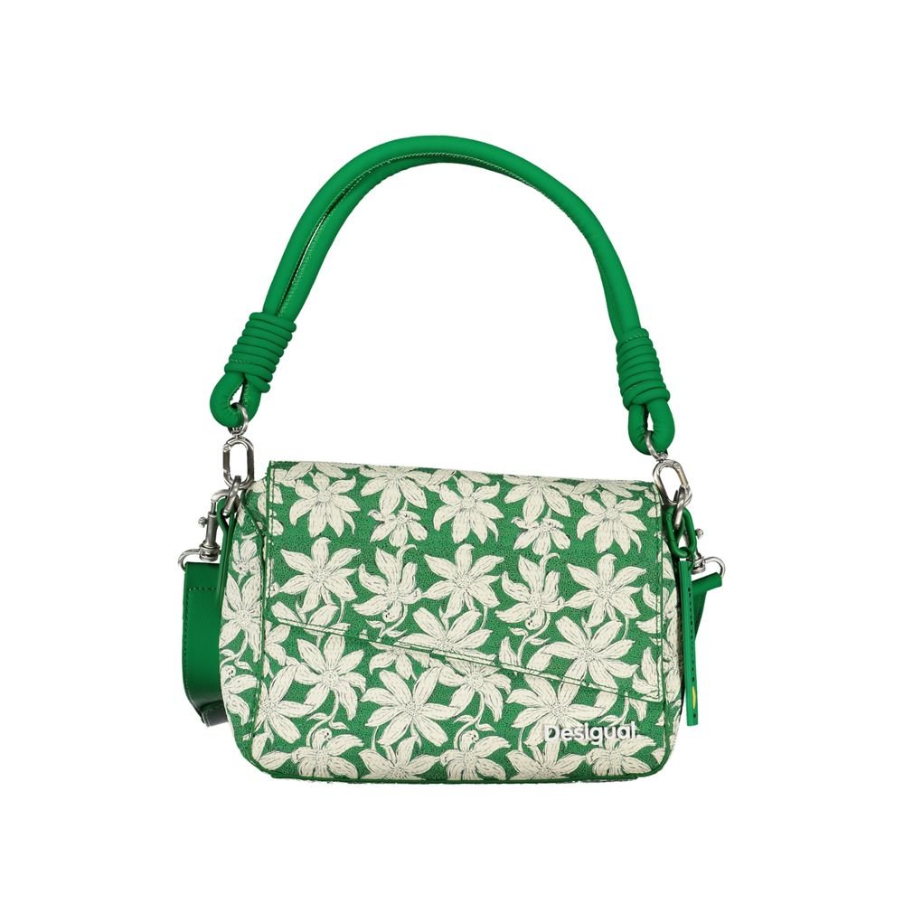 Desigual Green Polyethylene Handbag - Beyzy Store - Desigual