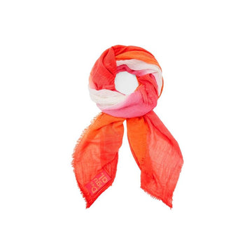 Desigual Orange Polyester Scarf - Beyzy Store - Desigual
