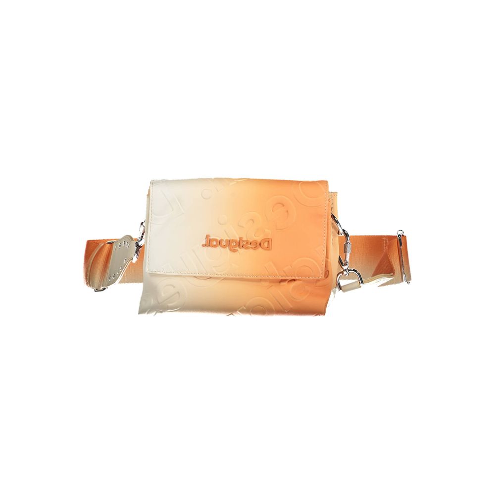 Desigual Orange Polyethylene Women Handbag - Beyzy Store - Desigual