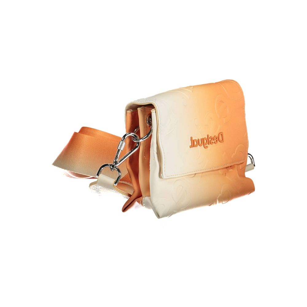 Desigual Orange Polyethylene Women Handbag - Beyzy Store - Desigual