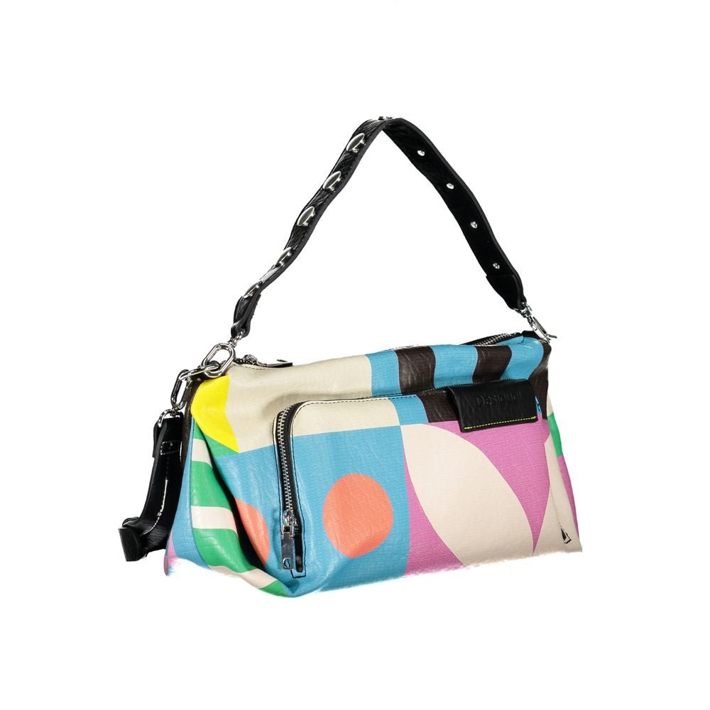 Desigual Pink Polyethylene Handbag - Beyzy Store - Desigual
