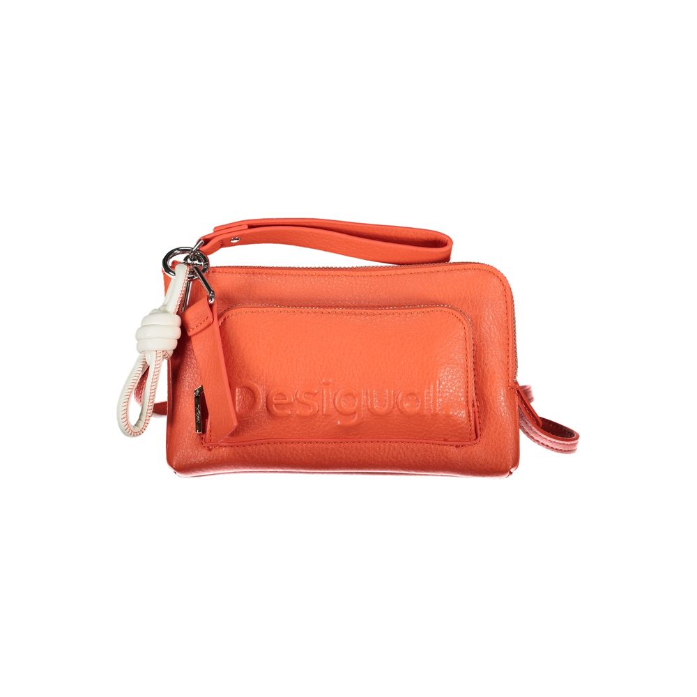 Desigual Pink Polyethylene Handbag - Beyzy Store - Desigual