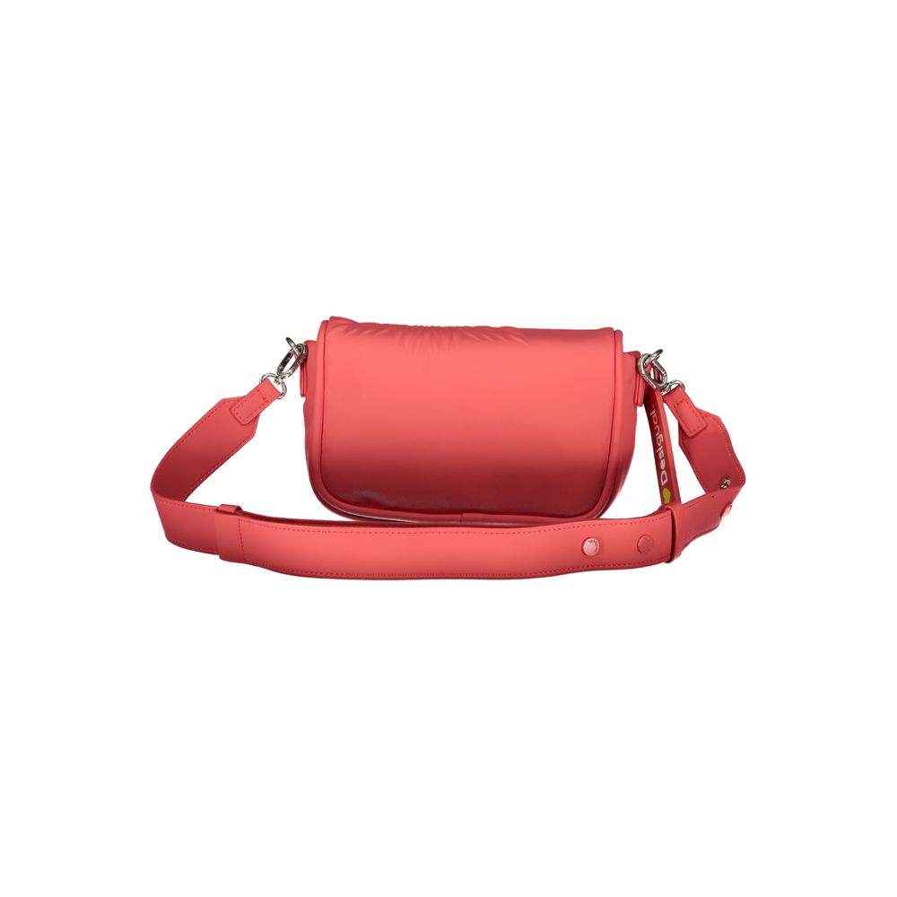 Desigual Red Polyethylene Handbag - Beyzy Store - Desigual