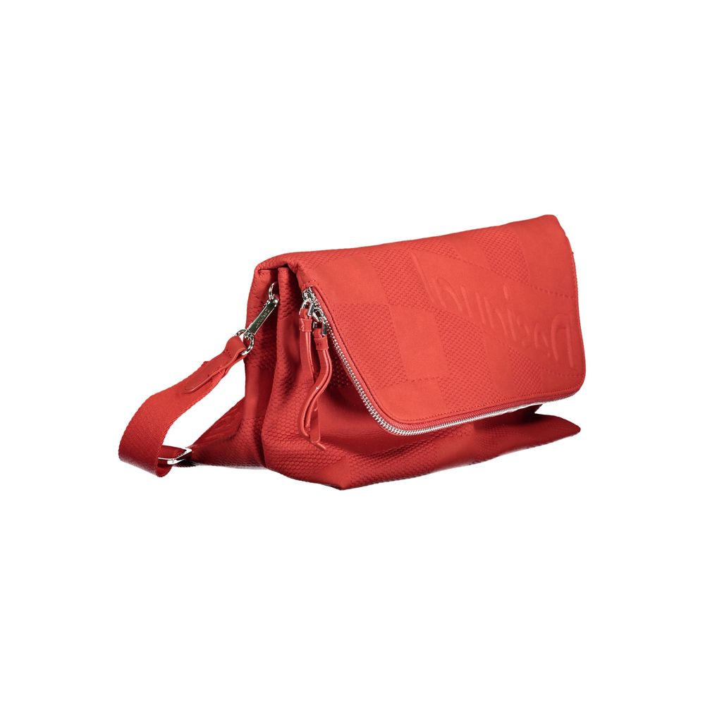 Desigual Red Polyethylene Women Handbag - Beyzy Store - Desigual