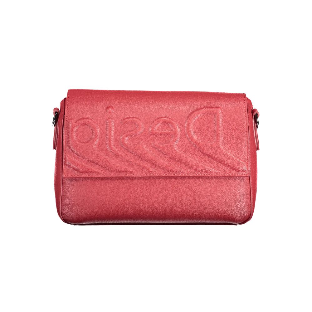 Desigual Red Polyethylene Women Handbag - Beyzy Store - Desigual