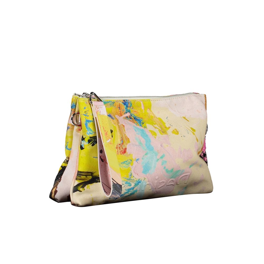 Desigual White Cotton Women Handbag - Beyzy Store - Desigual