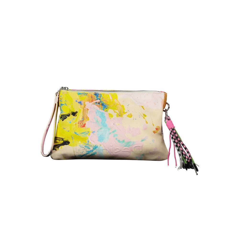 Desigual White Cotton Women Handbag - Beyzy Store - Desigual