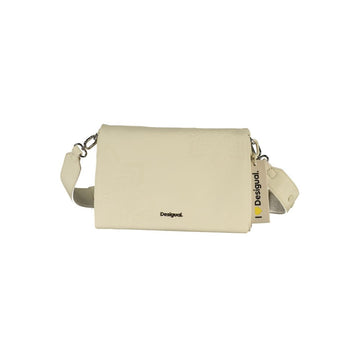 Desigual White Polyethylene Handbag - Beyzy Store - Desigual