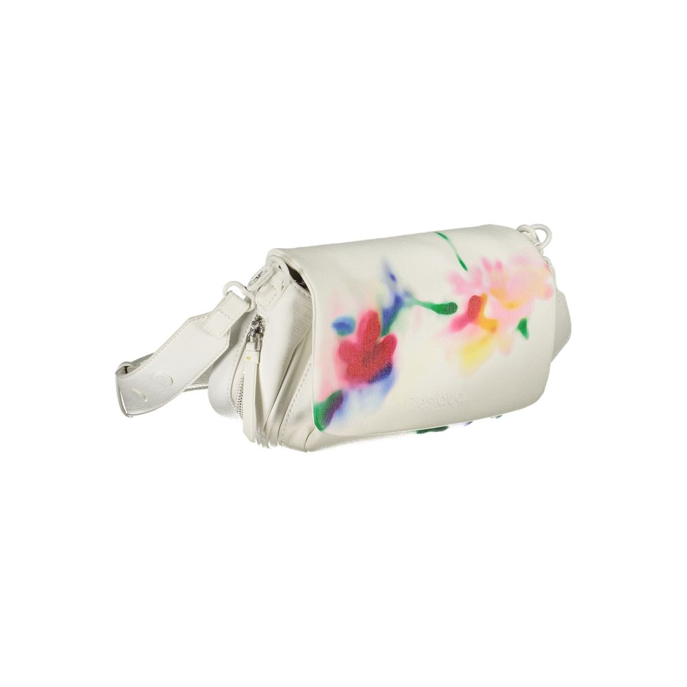 Desigual White Polyethylene Handbag - Beyzy Store - Desigual