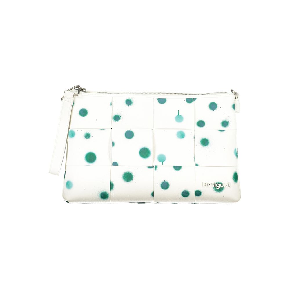 Desigual White Polyethylene Handbag - Beyzy Store - Desigual