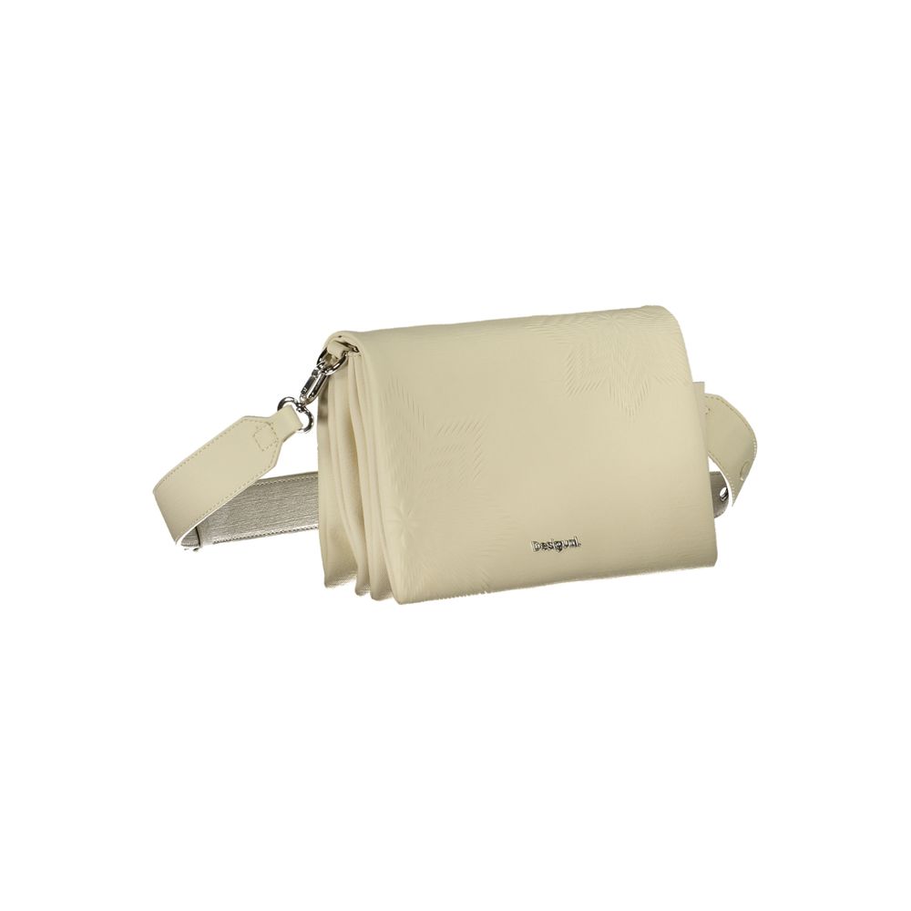 Desigual White Polyethylene Handbag - Beyzy Store - Desigual
