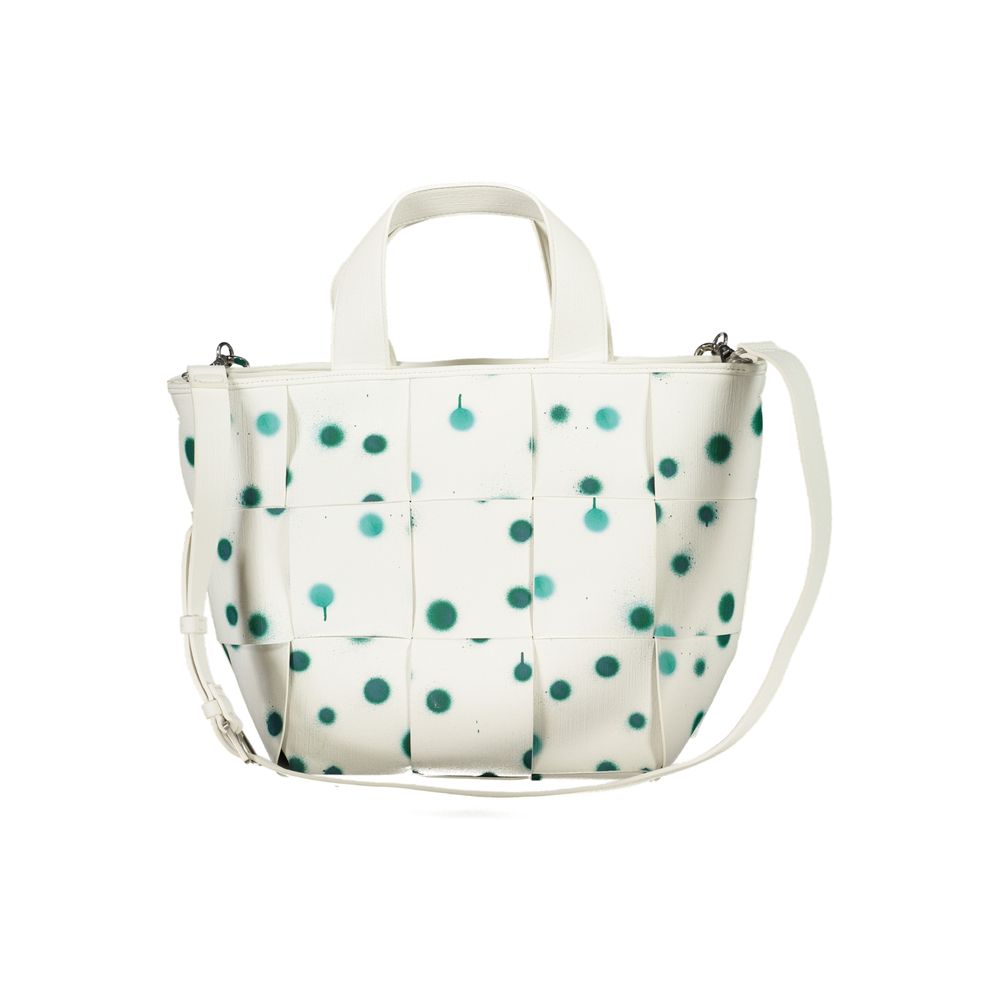 Desigual White Polyethylene Handbag - Beyzy Store - Desigual