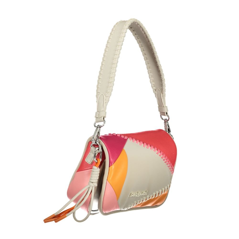 Desigual White Polyethylene Handbag - Beyzy Store - Desigual