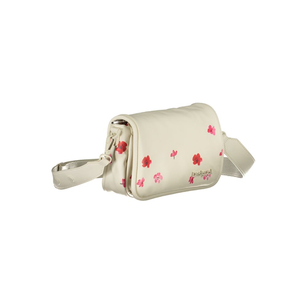 Desigual White Polyethylene Handbag - Beyzy Store - Desigual