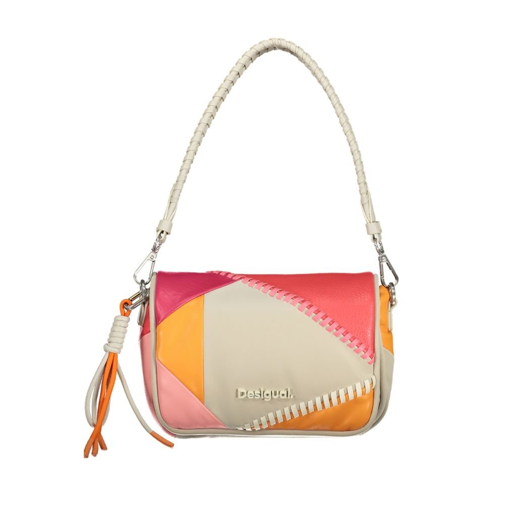 Desigual White Polyethylene Handbag - Beyzy Store - Desigual