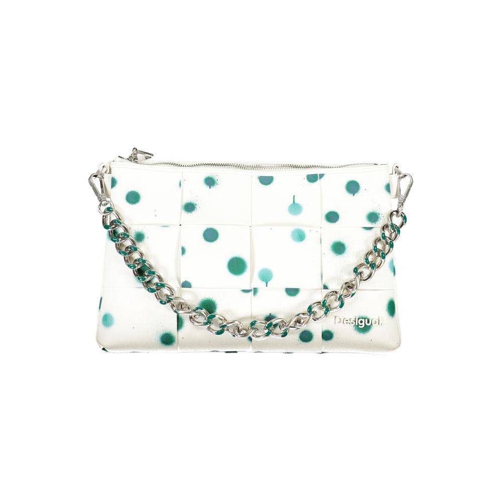 Desigual White Polyethylene Handbag - Beyzy Store - Desigual