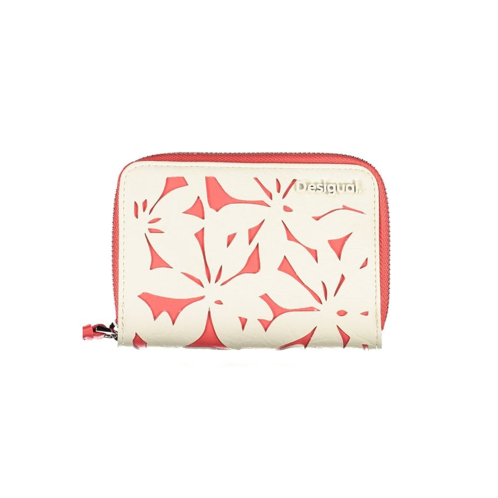 Desigual White Polyethylene Wallet - Beyzy Store - Desigual