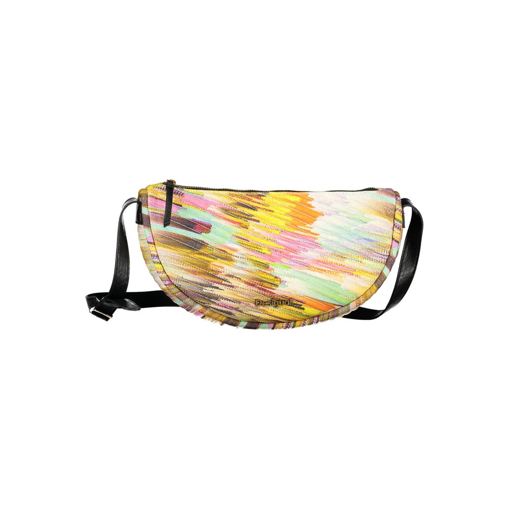 Desigual Yellow Polyester Handbag - Beyzy Store - Desigual