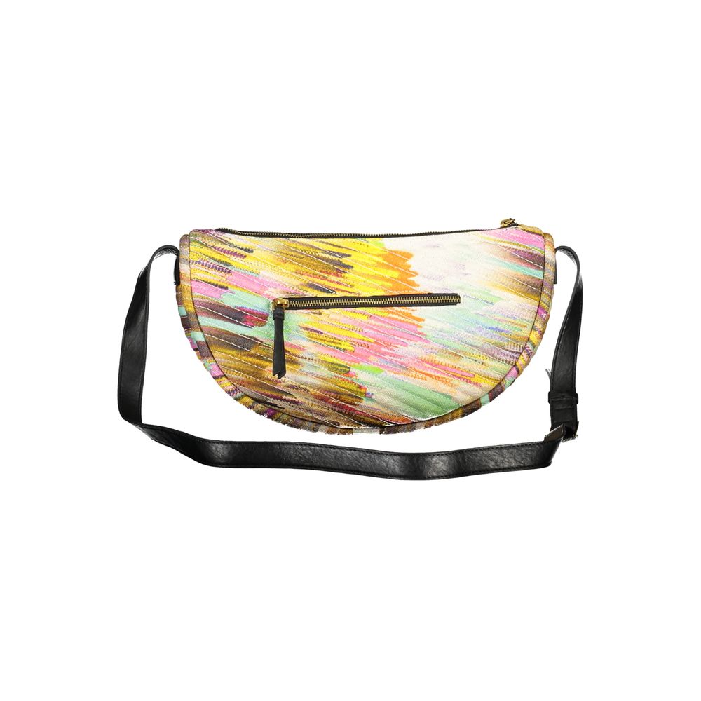 Desigual Yellow Polyester Handbag - Beyzy Store - Desigual