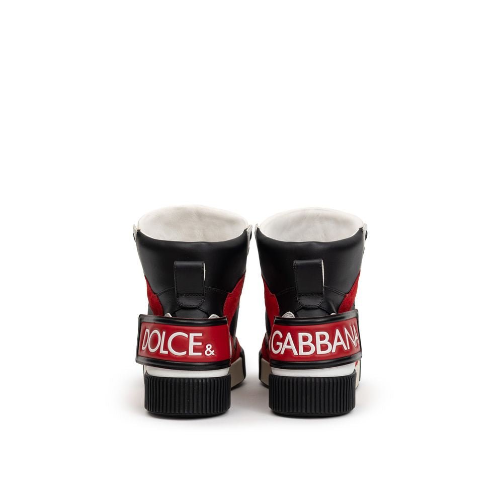 Dolce & Gabbana Bicolor Leather High Top - Beyzy Store - Dolce & Gabbana