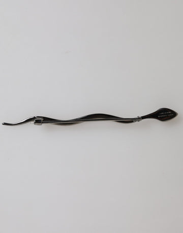 Dolce & Gabbana Black Brass Crystal Spilla Serpente Mens Brooch Pin - Beyzy Store - Dolce & Gabbana