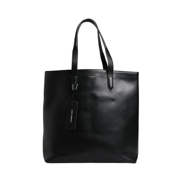 Dolce & Gabbana Black Calf Leather Shopping Tote Shoulder Bag - Beyzy Store - Dolce & Gabbana
