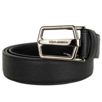 Dolce & Gabbana Black Calfskin Belt - Beyzy Store - Dolce & Gabbana