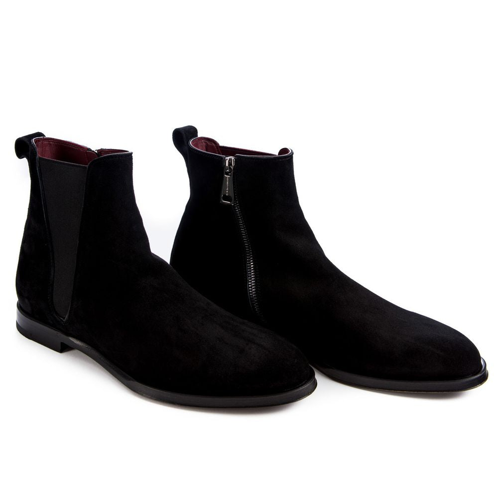 Dolce & Gabbana Black Calfskin Boot - Beyzy Store - Dolce & Gabbana