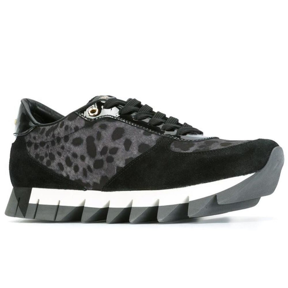 Dolce & Gabbana Black Calfskin Sneaker - Beyzy Store - Dolce & Gabbana