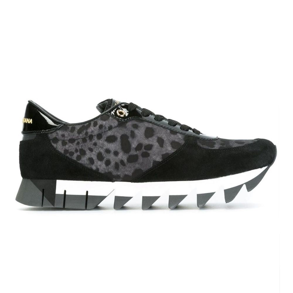 Dolce & Gabbana Black Calfskin Sneaker - Beyzy Store - Dolce & Gabbana